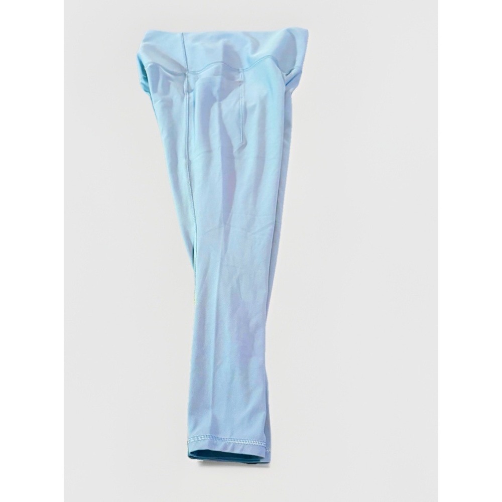 Athleta Salutation Stash Pocket II Leggings Blue Small 7/8 High Rise